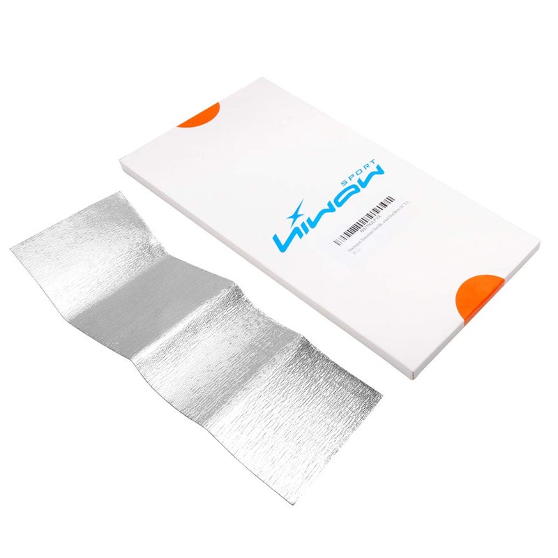 HiwowSport Aluminized Heat Shield Thermal Barrier Adhesive Backed Heat Sleeve (10'' X 24'') - Image 4